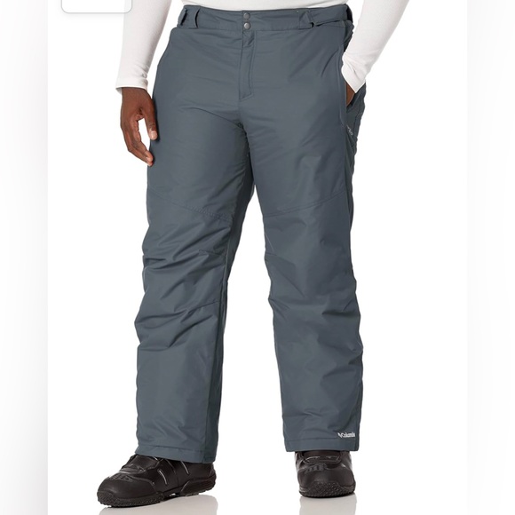 NEW Men’s M Columbia ‘Bugaboo’ teal (displayed) snowboarding OMNI tech PANT - Picture 1 of 13